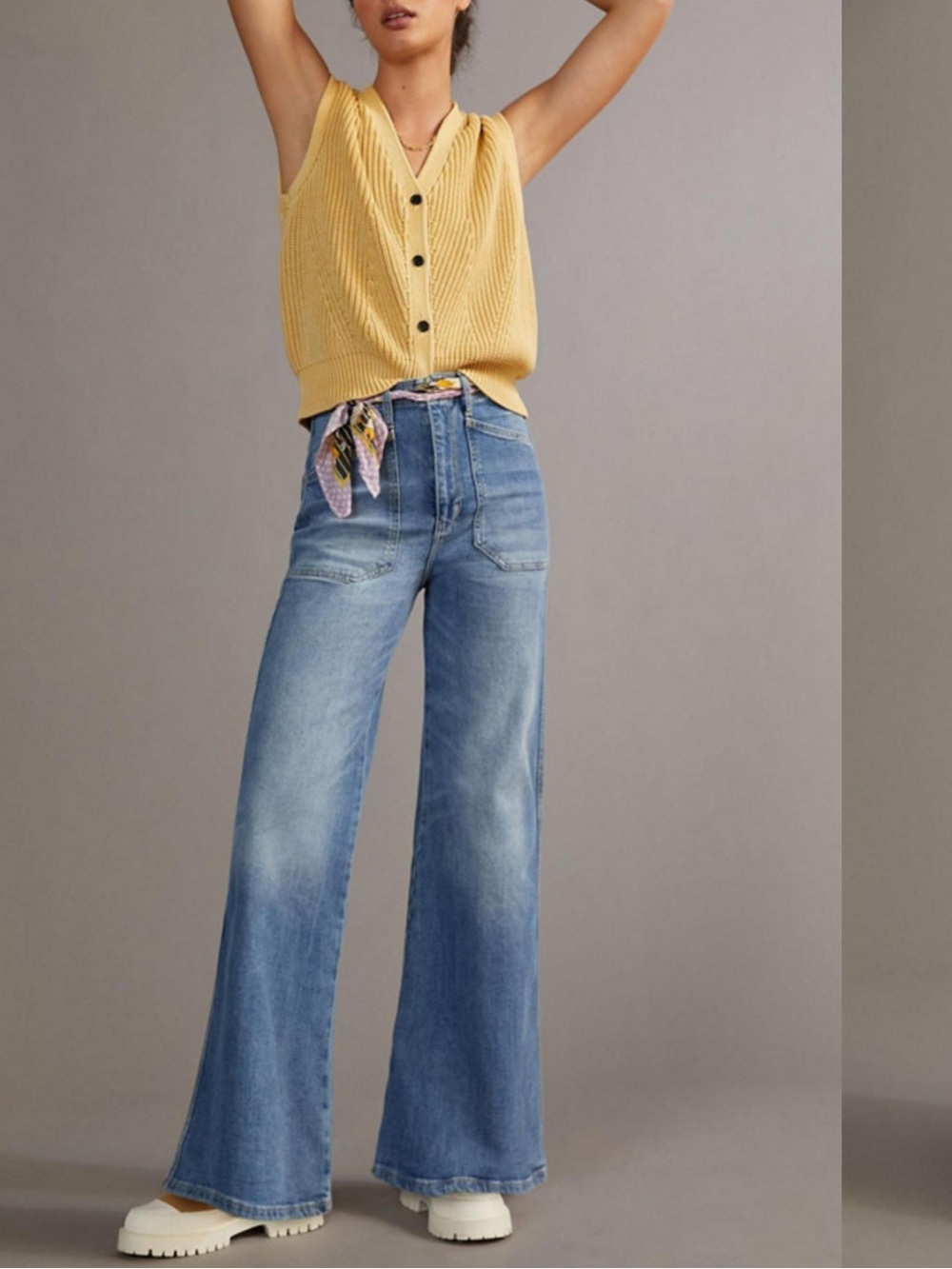 Pilcro The Carpenter Wide-Leg Jeans